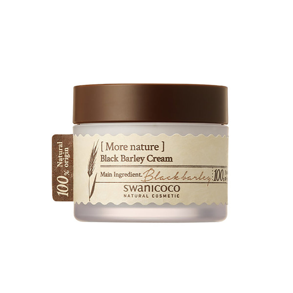 SWANICOCO SWANICOCO Black Barley Cream 50ml - hydrating - front bottle shot