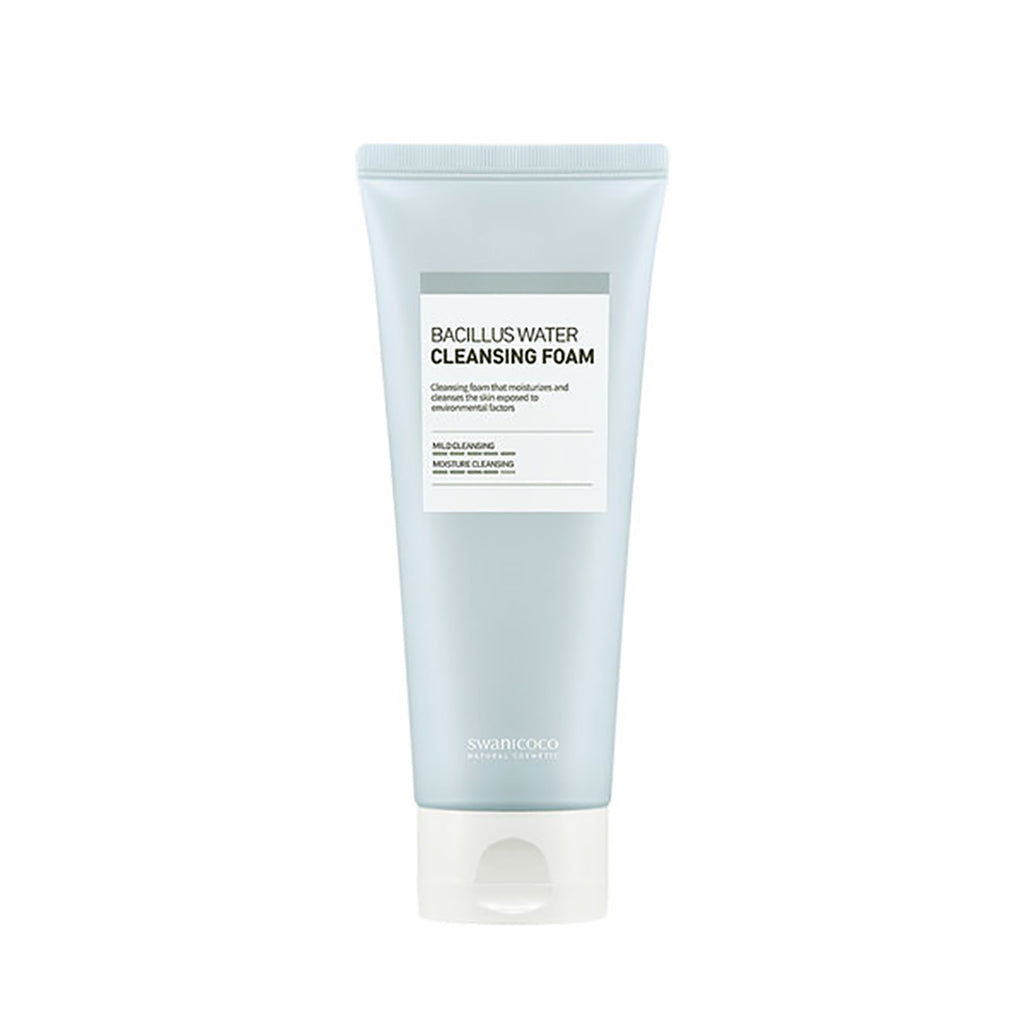 SWANICOCO SWANICOCO Bacillus Water Cleansing Foam 150ml - hydrating - front bottle shot