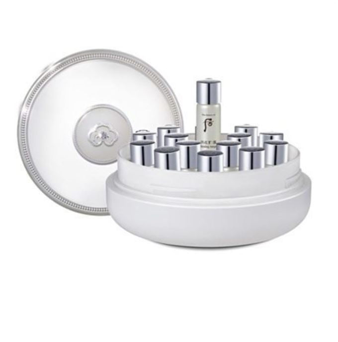 THE WHOO THE WHOO Gongjinhyang Seol Radiant White Ampoule 1.8ml*16ea - brightening - front bottle shot