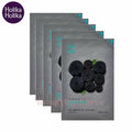 Holika Holika Holika Holika Pure Essence Mask #Charcoal 5ea - anti-aging - front bottle shot