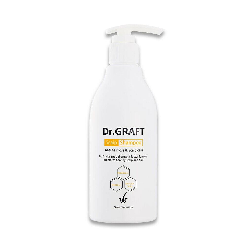 Dr.GRAFT Dr.GRAFT Scalp Shampoo 300ml - acne care - front bottle shot