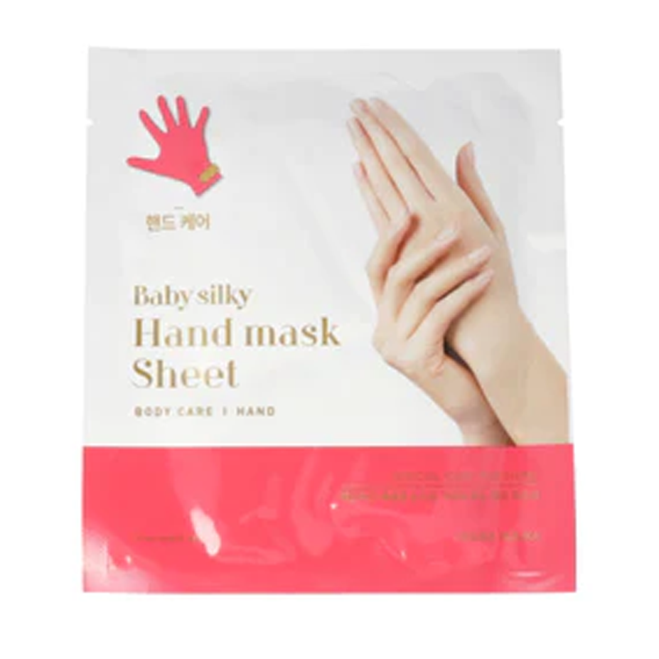Holika Holika Holika Holika Baby Silky Hand Mask Sheet - hydrating - front bottle shot