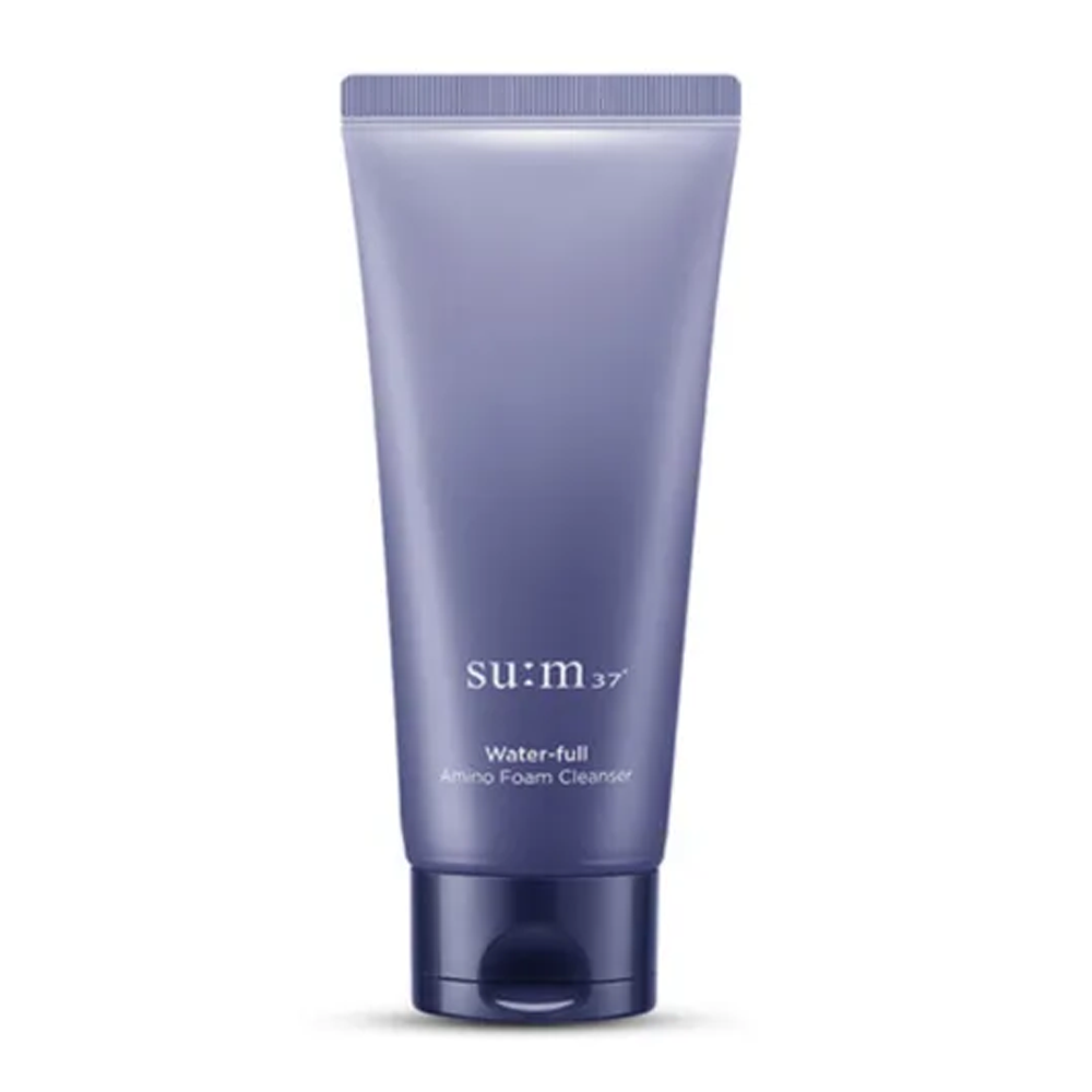 su:m37 su:m37 Water-full Amino Foam Cleanser 200ml - hydrating - front bottle shot