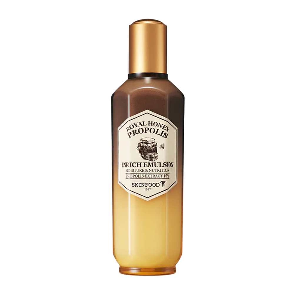 SKINFOOD SKINFOOD Royal Honey Propolis Enrich Emulsion 160ml - hydrating - front bottle shot