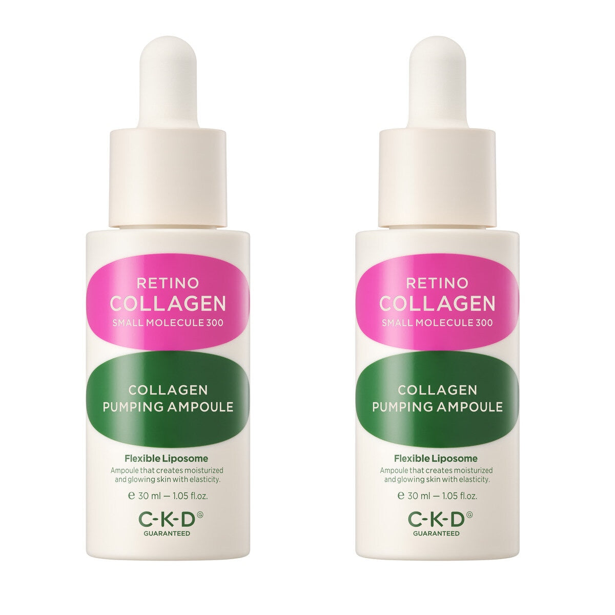 CKD CKD Retino Collagen Pumping Ampoule 30ml x 2ea - brightening - front bottle shot