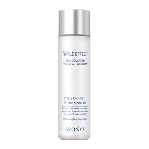 MediFlower MediFlower ARONYX Triple Effect Real Collagen Essential Emulsion 150ml - hydrating - front bottle shot