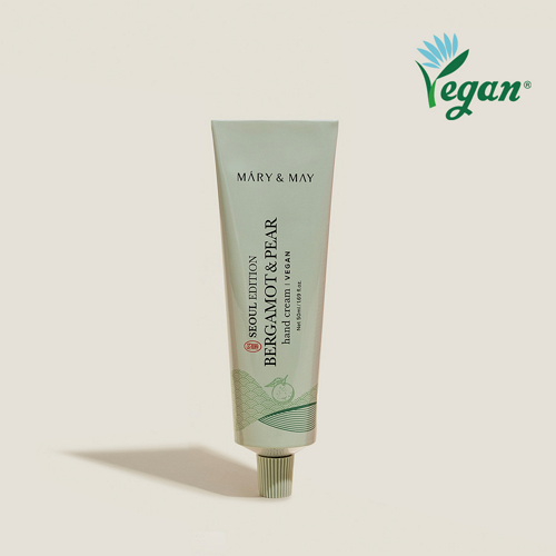 Mary&May Mary&May Bergamot & Pear Hand Cream 50ml - hydrating - front bottle shot