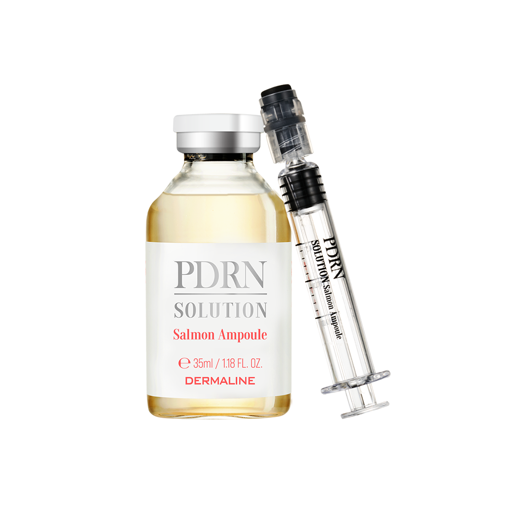 Dermaline Dermaline PDRN Solution Salmon Ampoule 35ml - hydrating - front bottle shot
