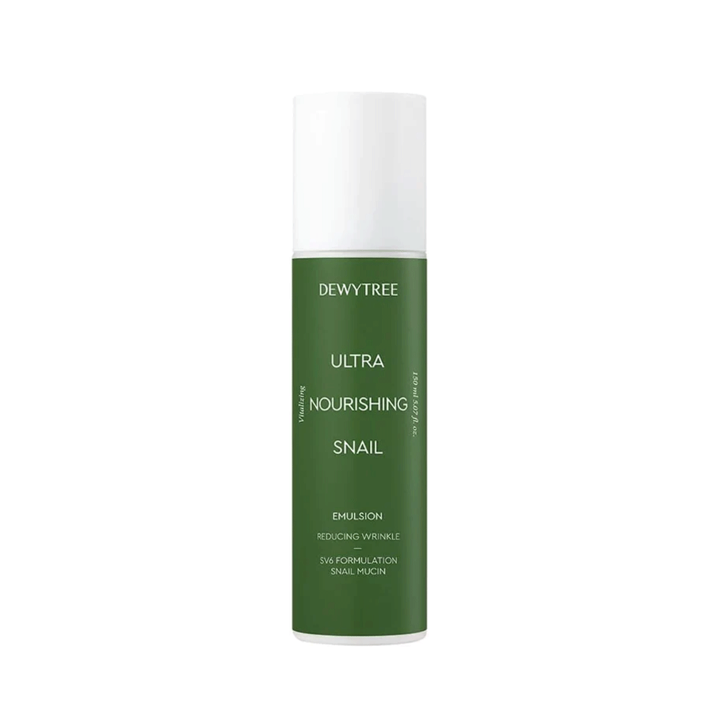 Dewytree DEWYTREE Ultra Nourishing Snail Emulsion 150ml - hydrating - front bottle shot