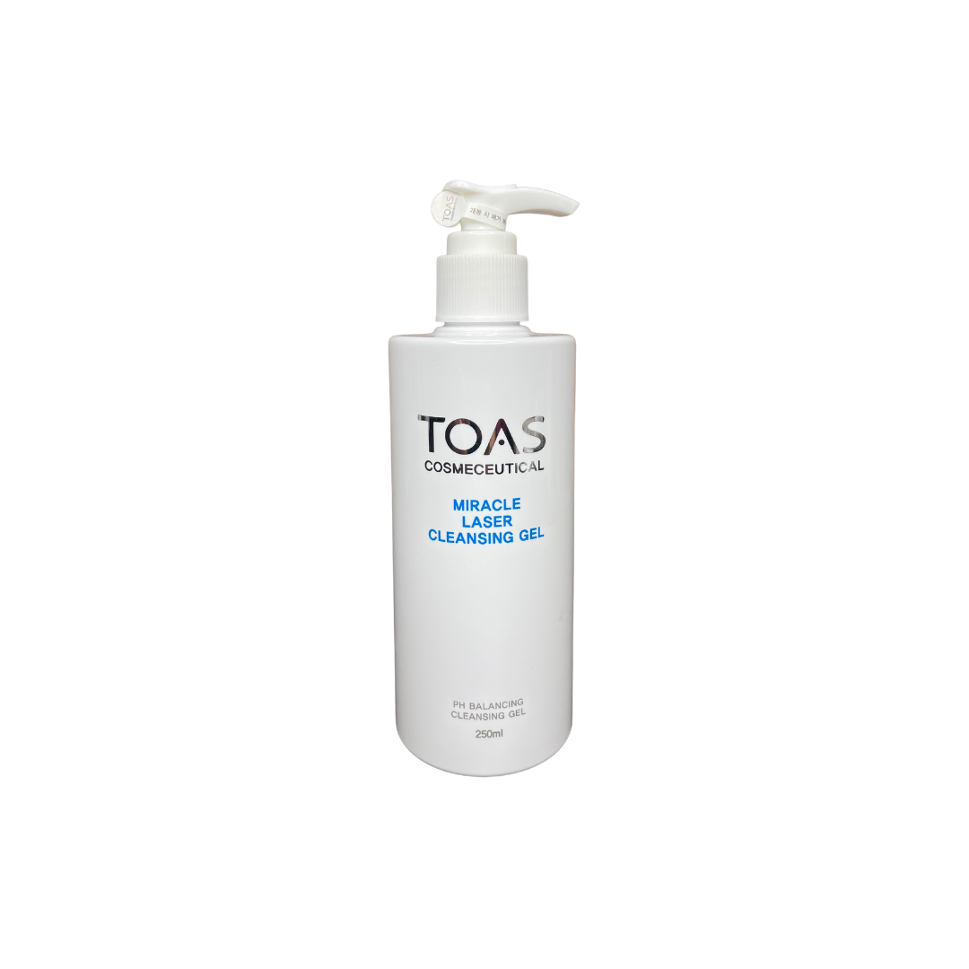 TOAS TOAS Miracle Laser Cleansing Gel 250ml - hydrating - front bottle shot