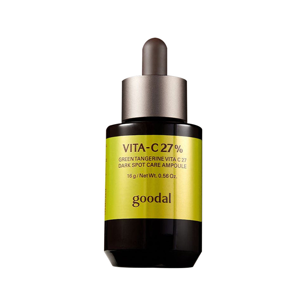 goodal goodal Green Tangerine Vita C 27 Dark Spot Care Ampoule 16g - hydrating - front bottle shot