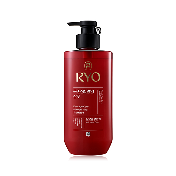 RYO RYO Damage Care & Nourishing Shampoo 480ml - nourishing - front bottle shot
