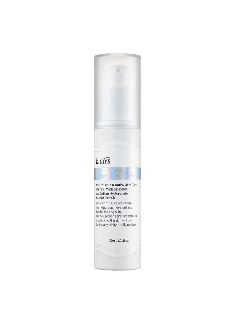 dear, klairs dear, klairs Freshly Juiced Vitamin Charging Serum 30ml - brightening - front bottle shot