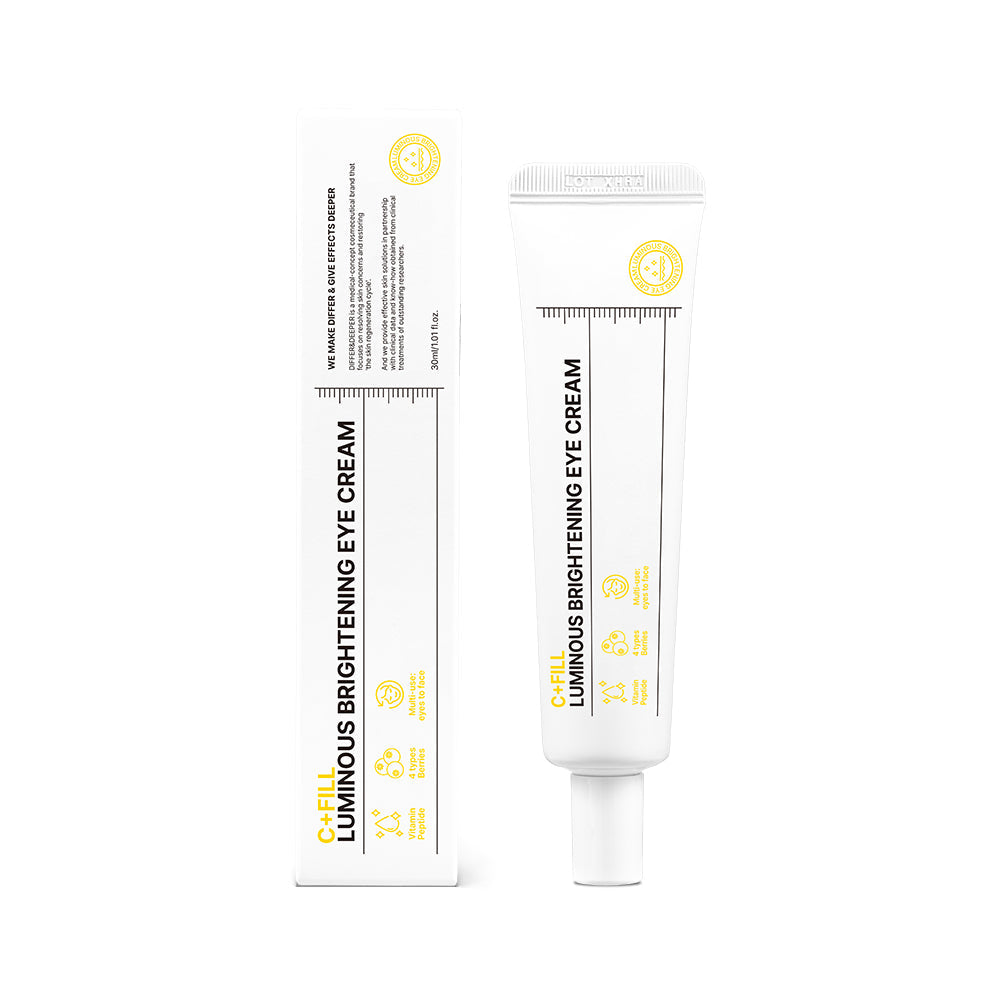 DIFFER&DEEPER DIFFER&DEEPER Luminous Brightening Eye Cream 30ml - brightening - front bottle shot