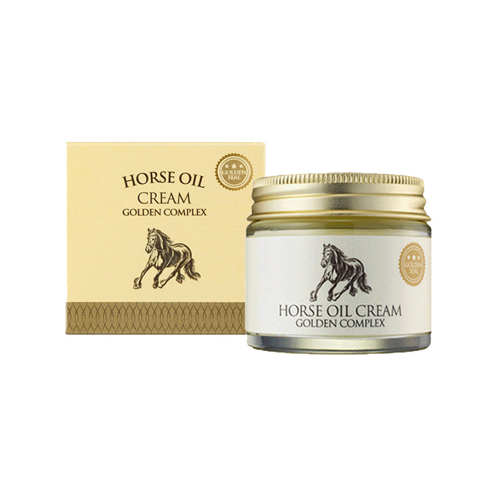 CHARMZONE CHARMZONE Mayu Horse Oil & Gold Facial Cream 70ml - hydrating - front bottle shot