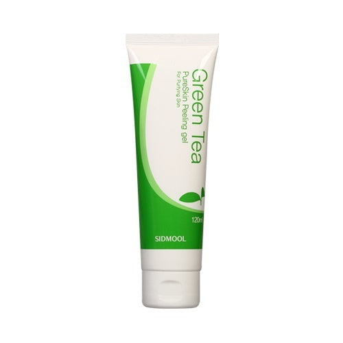 Sidmool Sidmool Green Tea PureSkin Peeling Gel 120ml - soothing - front bottle shot