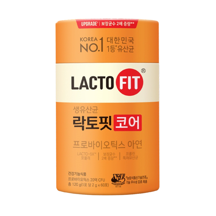 LACTO-FIT LACTO-FIT Probiotics Core 60 Sticks (2-month supply) - daily care - front bottle shot
