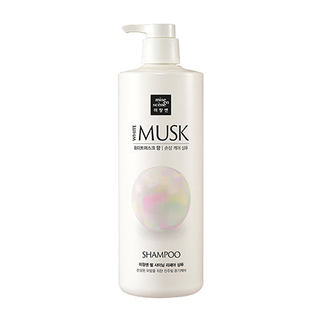 Mise en Scene Mise En Scene Pearl Shining Repair White Musk Shampoo 1000ml - hydrating - front bottle shot