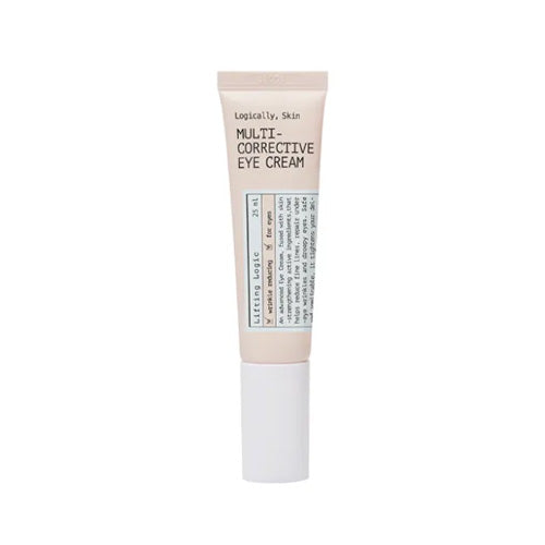 Logically, Skin Logically, Skin Multi Corrective Eye Cream 25ml - hydrating - front bottle shot
