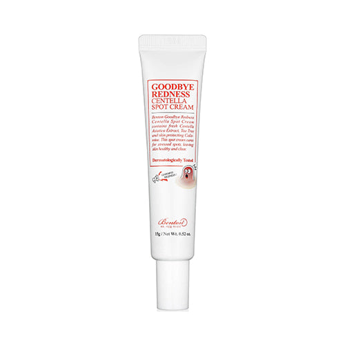 BENTON Benton Goodbye Redness Centella CICA Spot Cream 15g (22AD) - hydrating - front bottle shot