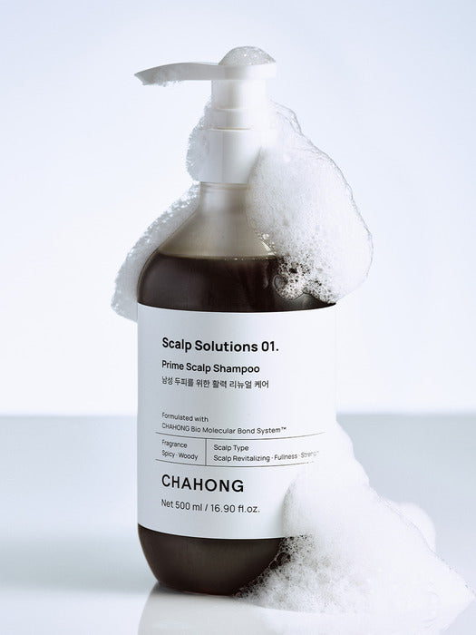 CHAHONG CHAHONG Prime Scalp Shampoo for Men 500ml - soothing - front bottle shot