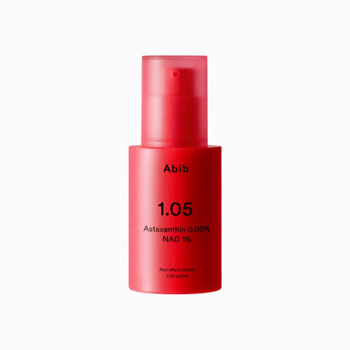 Abib Abib red effect serum 1.05 pump 30ml - hydrating - front bottle shot