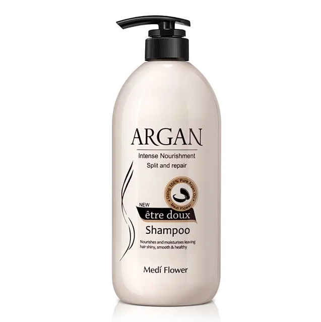 MediFlower MediFlower Etre Doux Argan Shampoo 1000ml - hydrating - front bottle shot
