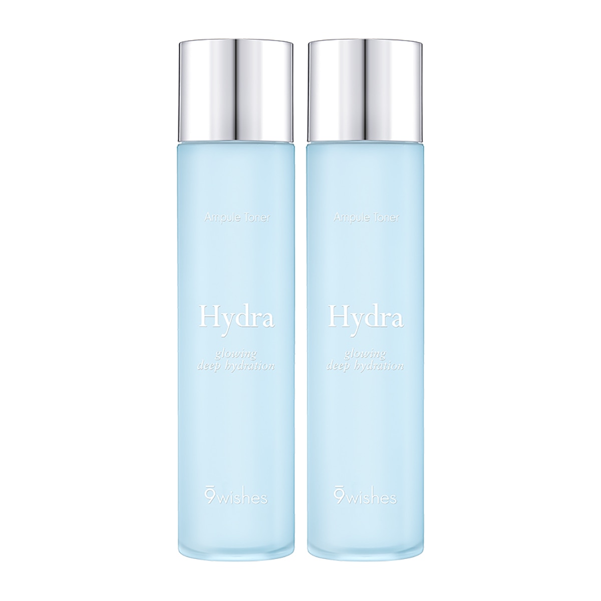 9wishes 9wishes Hydra Ampule Toner 150ml x 2ea - hydrating - front bottle shot