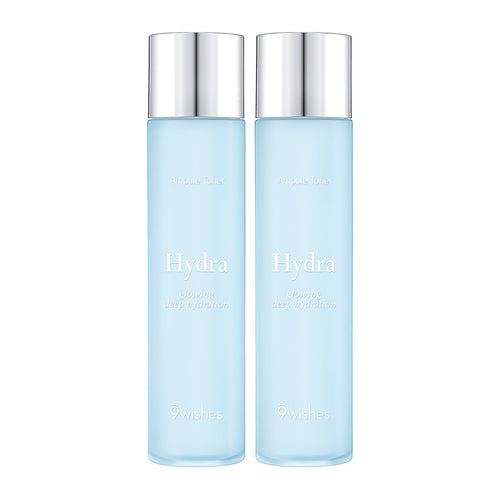 9wishes 9wishes Hydra Ampule Toner 150ml x 2ea - hydrating - front bottle shot