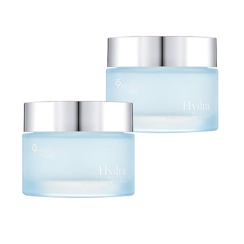 9wishes 9wishes Hydra Ampule Cream 50ml X 2ea - hydrating - front bottle shot