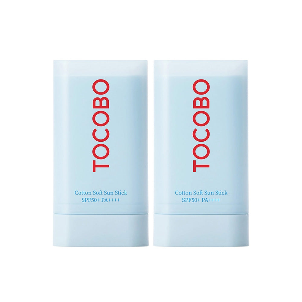 TOCOBO TOCOBO Cotton Soft Sun Stick SPF50+ PA++++ 19g * 2ea - soothing - front bottle shot