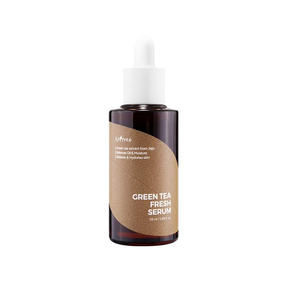 Isntree ISNTREE Green Tea Fresh Serum 50ml - hydrating - front bottle shot