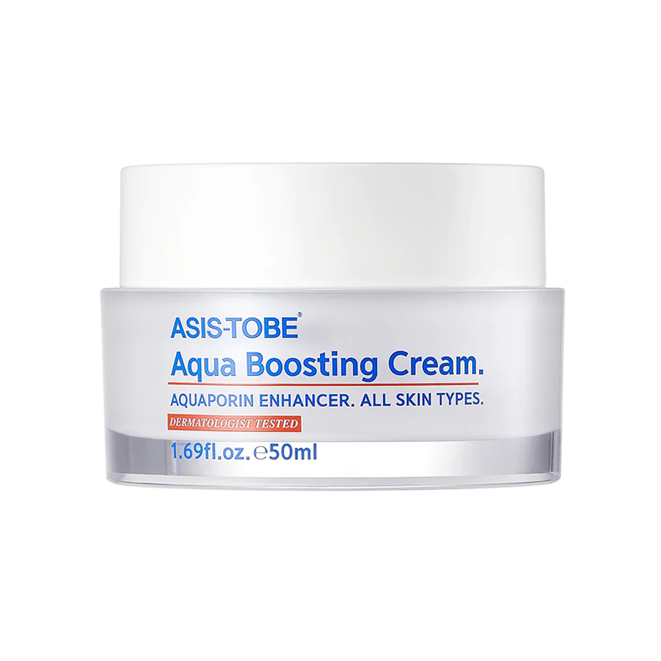 ASIS-TOBE ASIS-TOBE Aqua Boosting Cream 50ml - hydrating - front bottle shot