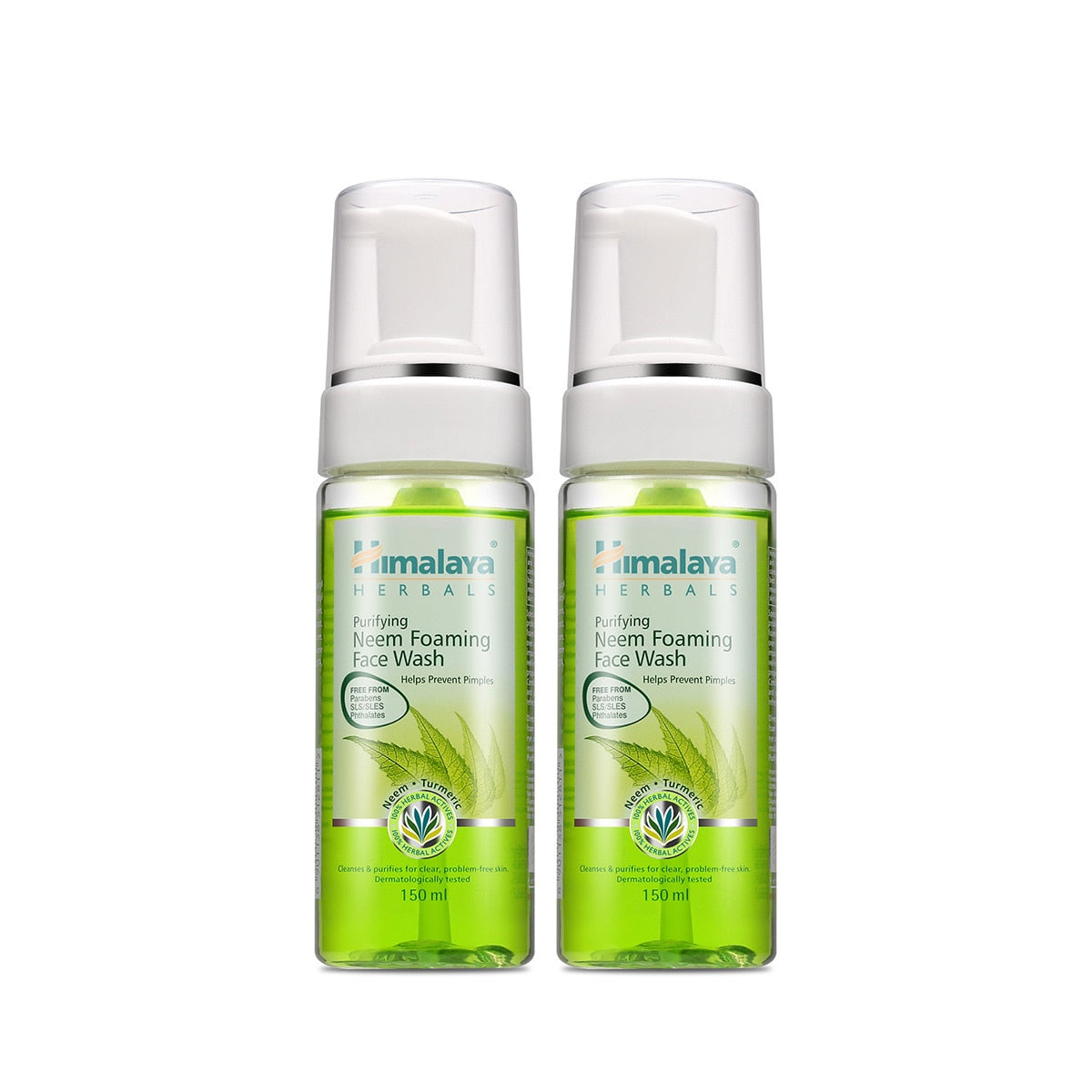 Himalaya Himalaya Neem Foaming Face Wash 150ml x 2ea - daily care - front bottle shot