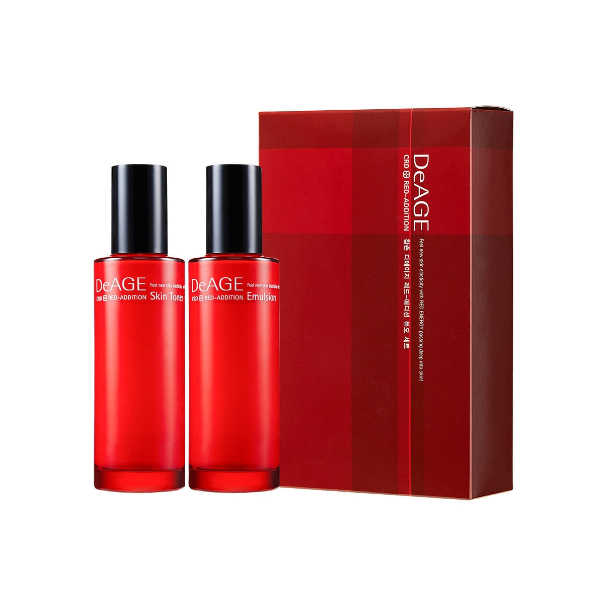 CHARMZONE CHARMZONE De Age Red Edition Duo Set - daily care - front bottle shot