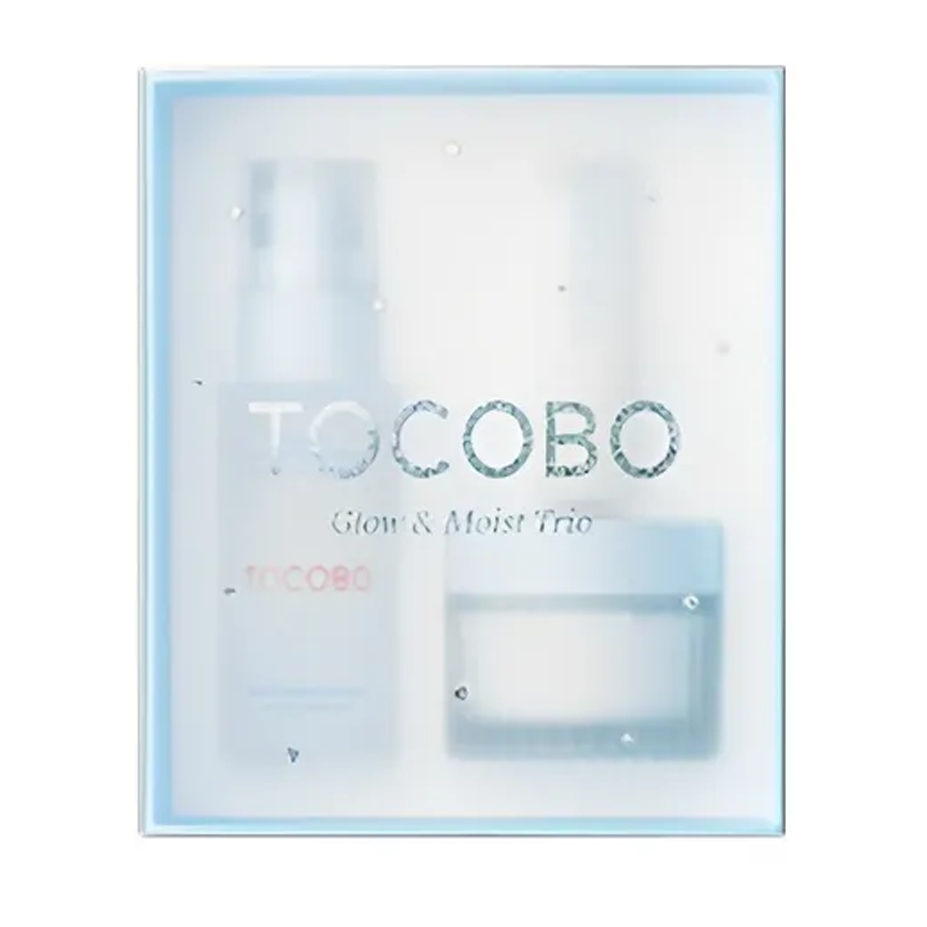 TOCOBO TOCOBO Glow & Moist Trio Set - hydrating - front bottle shot