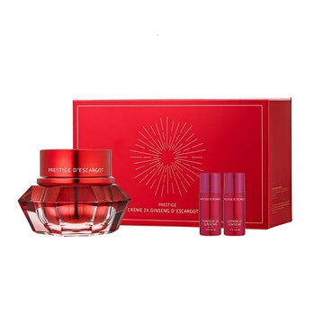 PRESTIGE PRESTIGE Crem 2X Ginseng Descarrego Set - hydrating - front bottle shot