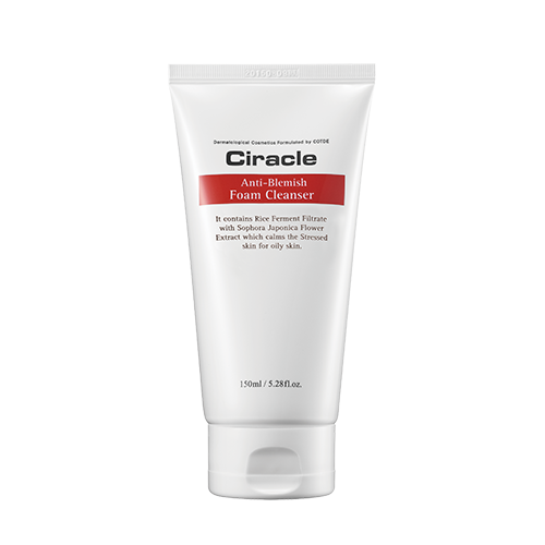 Ciracle Ciracle Anti-Blemish Foam Cleanser 150ml - acne care - front bottle shot