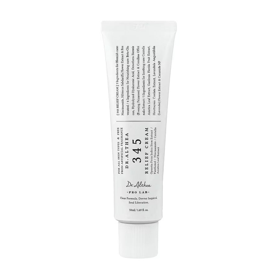 Dr.Althea Dr. Althea 345 Relief Cream 15ml - hydrating - front bottle shot