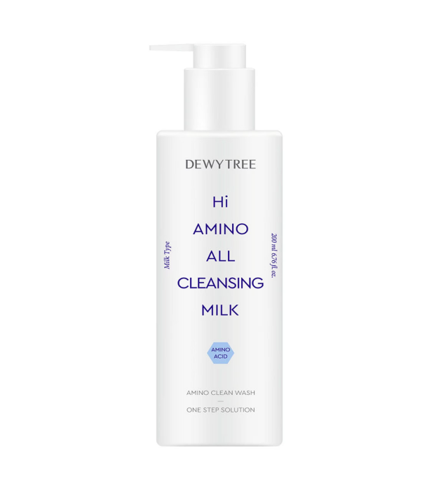 Dewytree DEWYTREE Hi Amino All Cleansing Milk 200ml - hydrating - front bottle shot