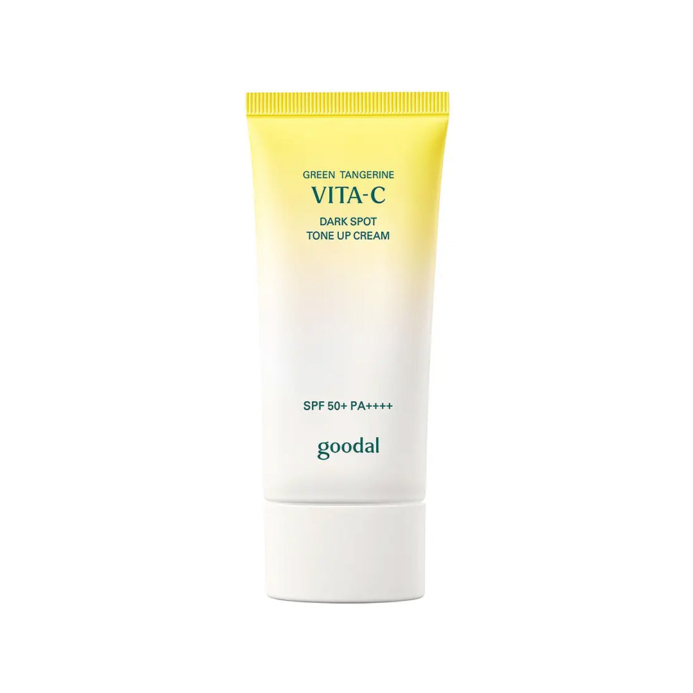 goodal goodal Green Tangerine Vita C Dark Spot Tone Up Cream 50ml - brightening - front bottle shot