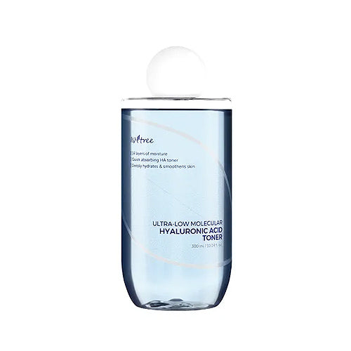Isntree Isntree Ultra-Low Molecular Hyaluronic Acid Toner 300ml - hydrating - front bottle shot