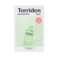 Torriden Torriden Balanceful Cica Mask Sheet 10ea - hydrating - front bottle shot