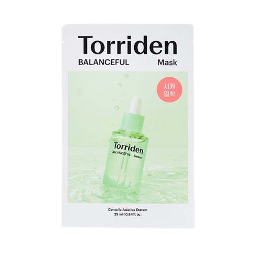 Torriden Torriden Balanceful Cica Mask Sheet 10ea - hydrating - front bottle shot