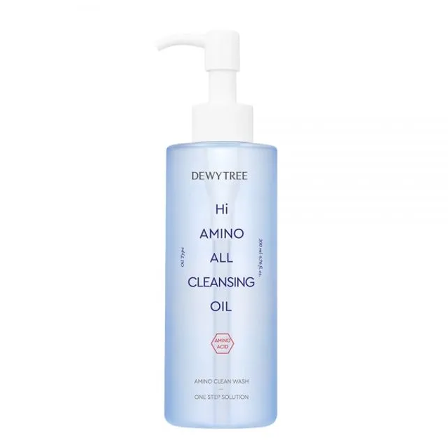Dewytree DEWYTREE Hi Amino All Cleansing Oil 200ml - hydrating - front bottle shot
