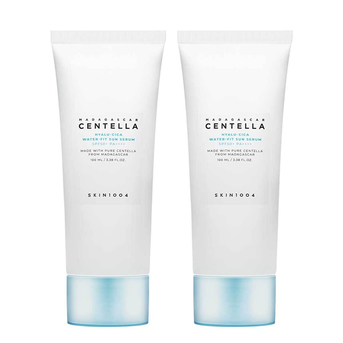 SKIN1004 SKIN1004 Centella Sun Serum 100ml x 2ea - hydrating - front bottle shot