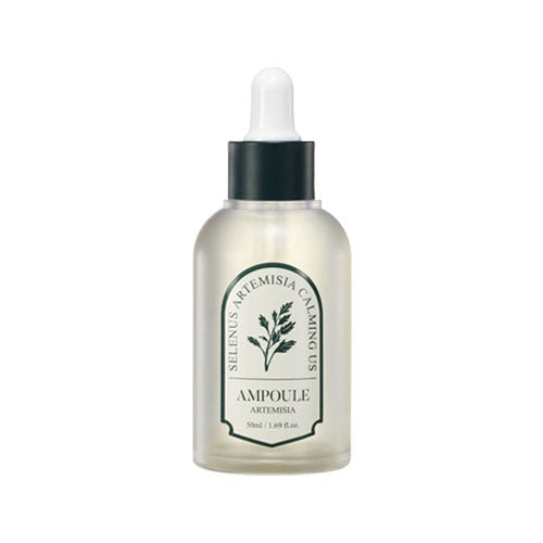 SELENUS SELENUS Artemisia Calming Us Ampoule 50ml - hydrating - front bottle shot