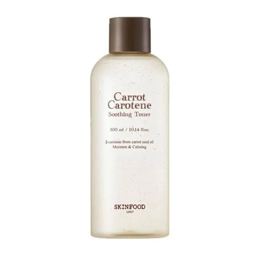 SKINFOOD SKINFOOD Carrot Carotene Soothing Toner 300ml - hydrating - front bottle shot