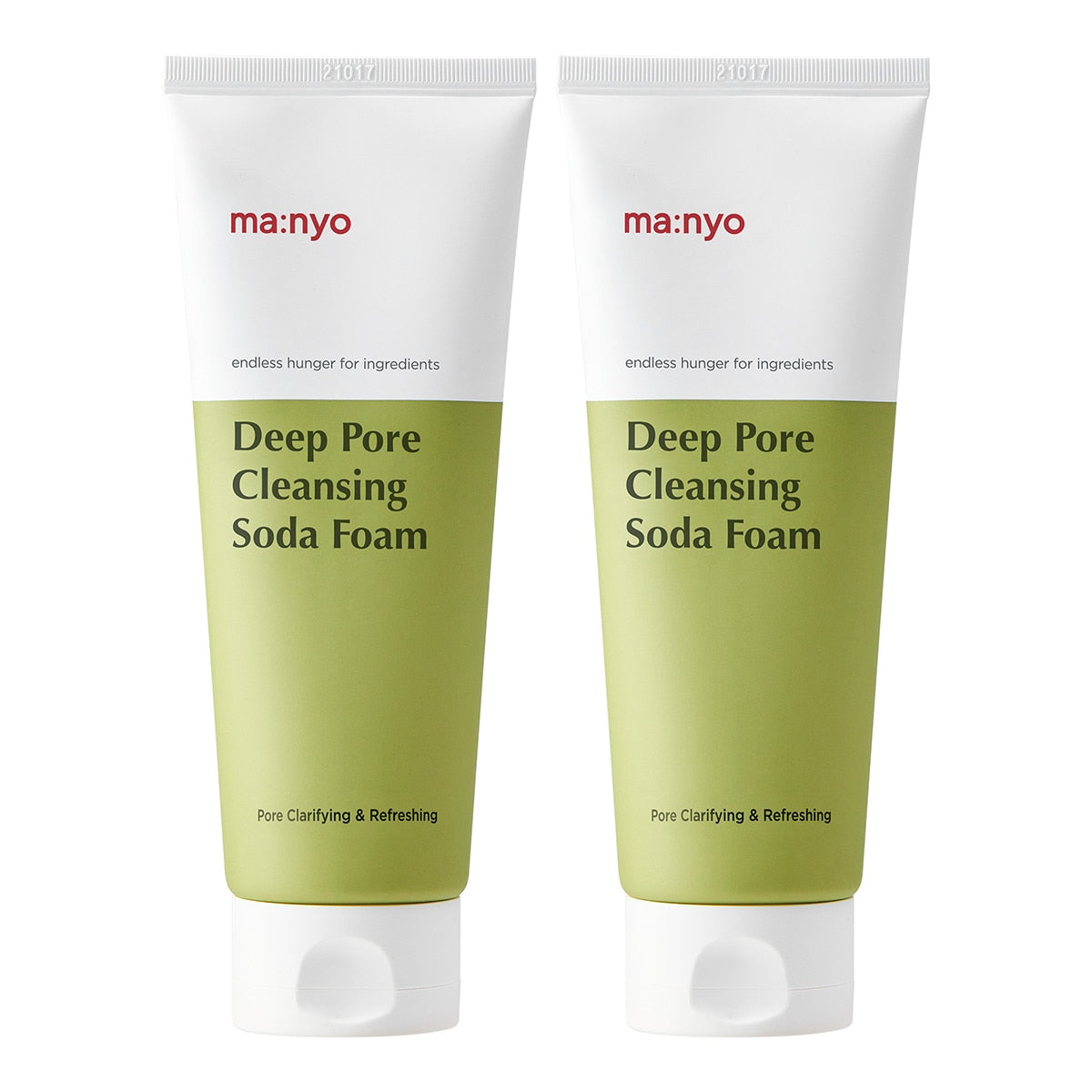 ma:nyo ma:nyo Deep Pore Cleansing Soda Foam 150ml x 2ea - hydrating - front bottle shot