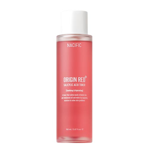 NACIFIC NACIFIC Origin Red Salicylic Acid Toner 150ml - soothing - front bottle shot